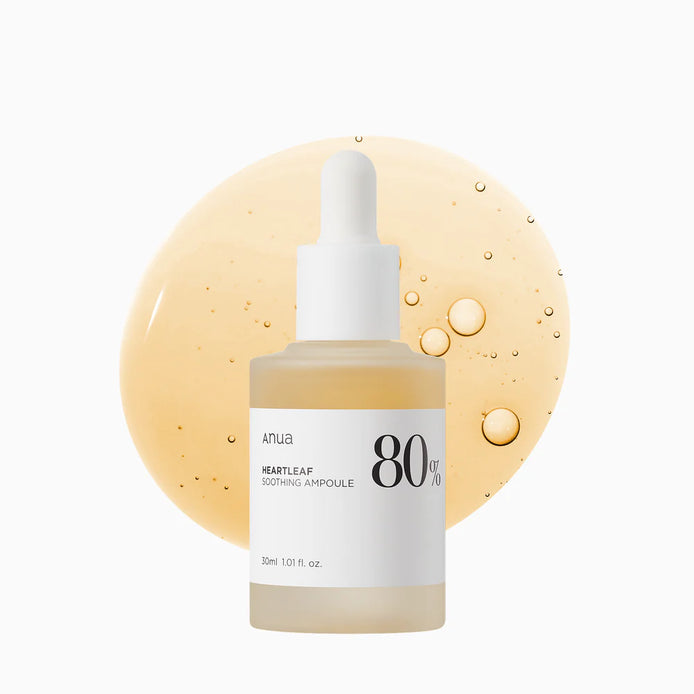Anua Heartleaf 80% Moisture Soothing Ampoule - Sérum apaisant - 30ml