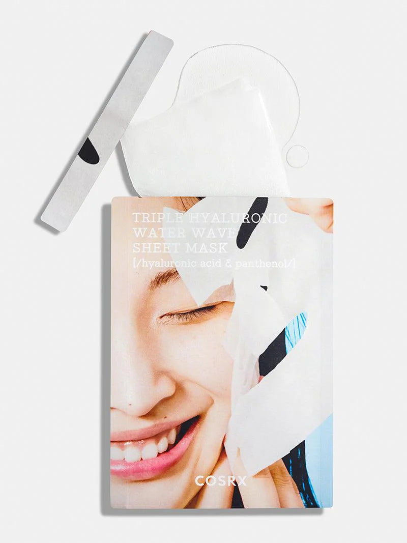 COSRX Triple Hyaluronic Water Wave Sheet Mask – 20ml