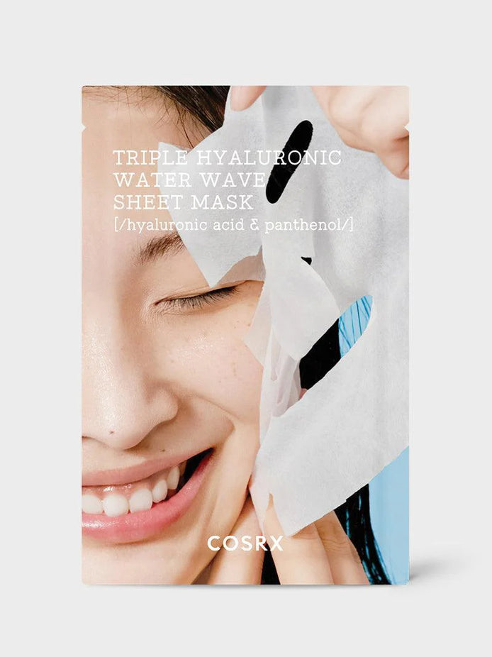 COSRX Triple Hyaluronic Water Wave Sheet Mask – 20ml