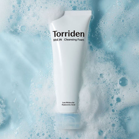 Torriden DIVE-IN Cleansing Foam - Nettoyant Visage Hydratant 150 ml (5.07 fl oz)