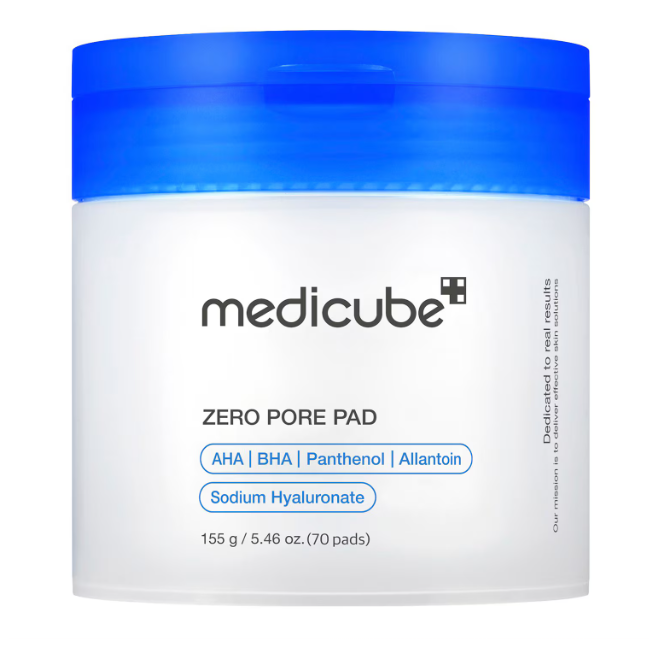 Medicube Zero Pore Pad 2.0 – 70 pièces