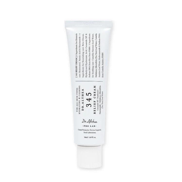 Dr. Althea 345 Relief Cream Moisturizer for Soothing Recovery and Blemish Care - 50ml