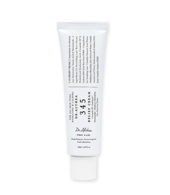 Dr. Althea 345 Relief Cream Moisturizer for Soothing Recovery and Blemish Care - 50ml