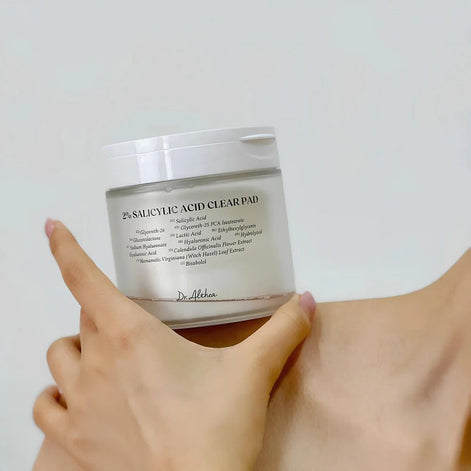 Dr. Althea 2% Salicylic Acid Clear Pad – Disques Exfoliants Anti-Imperfections (60 pièces)