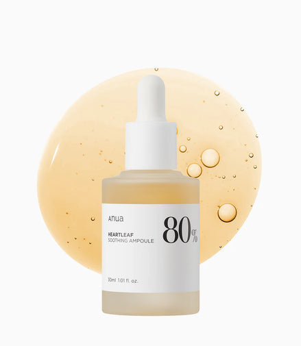 Anua Heartleaf 80% Moisture Soothing Ampoule - Sérum apaisant - 30ml
