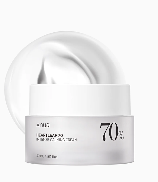 Anua Heartleaf 70 Intense Calming Cream - Crème apaisante - 50ml