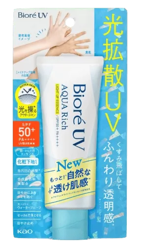 Bioré UV Aqua Rich Light Up Essence SPF 50 PA++++ - 70g