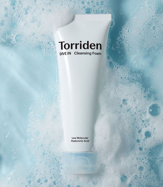 Torriden DIVE-IN Cleansing Foam - Nettoyant Visage Hydratant 150 ml (5.07 fl oz)