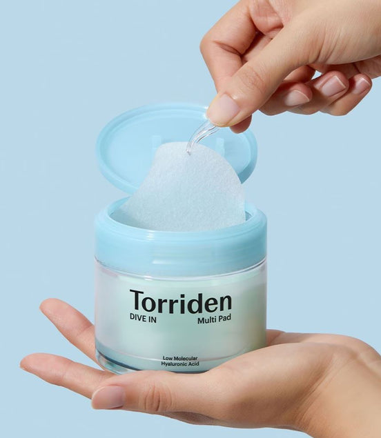 Torriden DIVE-in Vegan Hyaluronic Acid Toner Pads