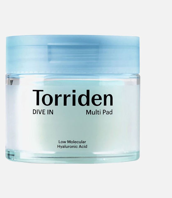 Torriden DIVE-in Vegan Hyaluronic Acid Toner Pads